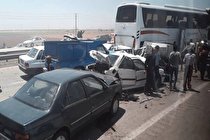 تصادف زنجیره ای در چابهار/ تعدادی از نمایندگان مجلس مصدوم شدند