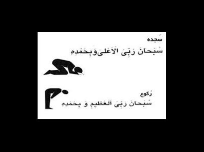 جا به جا گفتن ذکر رکوع و سجده جا به جا گفتن ذکر رکوع و سجده