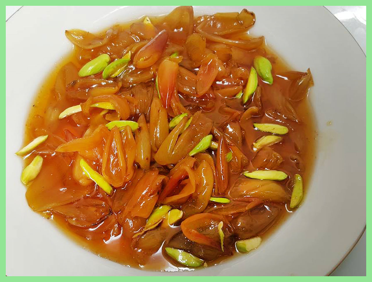 طرز تهیه مربای پوست پسته