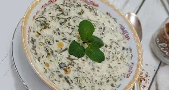 طرز تهیه آش دوغی طرز تهیه آش دوغی