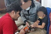 بازیگوشی دردسرساز پسر بچه مهابادی