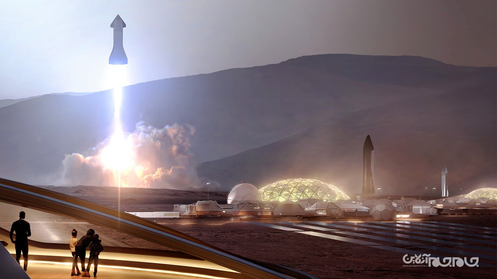 ارسال اولین انسان به مریخ در سال 2024 توسط اسپیس ایکس+عکس