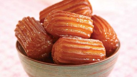 طرز تهیه شیرینی بامیه خانگی و خوشمزه