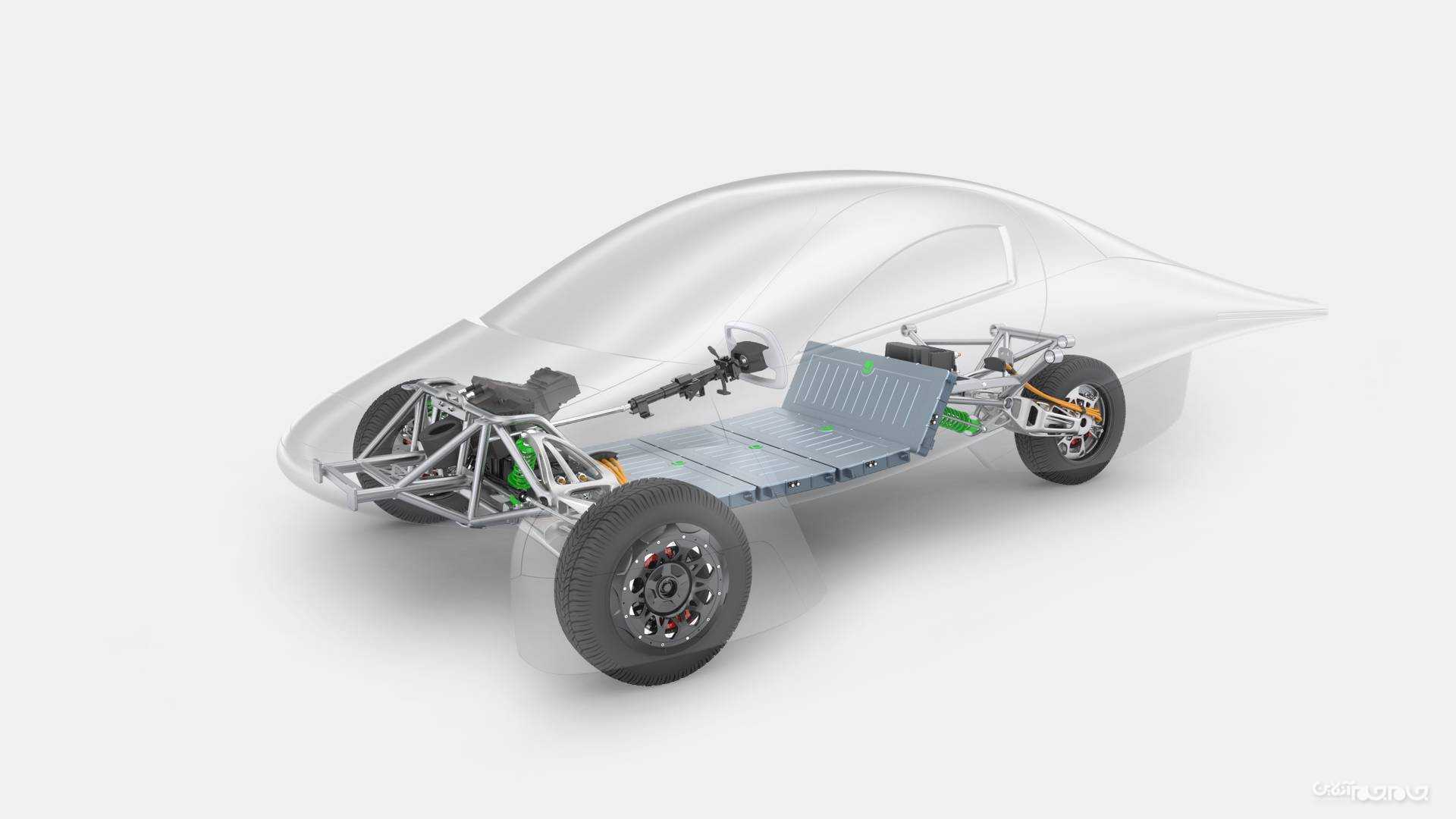 معرفی خودروی برقی خورشیدی اپرتا با شعاع حرکتی ۱۶۰۰ کیلومتر+عکس