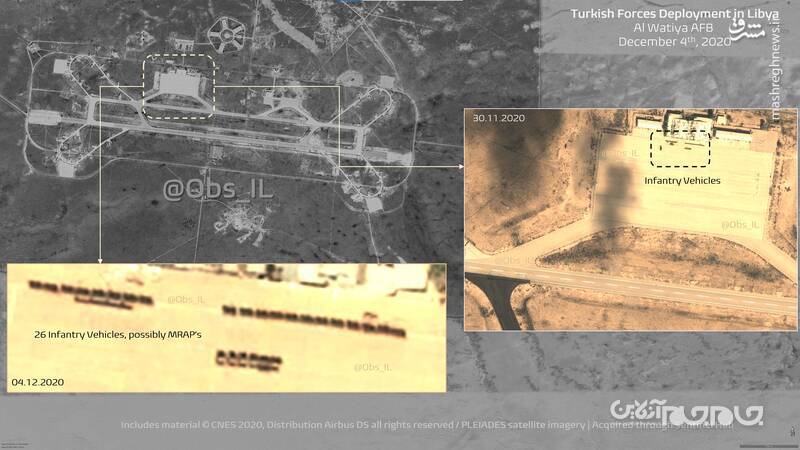 تجهیزات جدید نظامی ترکیه در لیبی+عکس