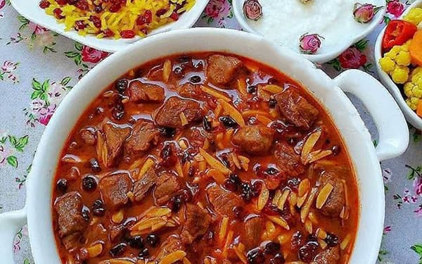 طرز تهیه خورشت خلال کرمانشاهی