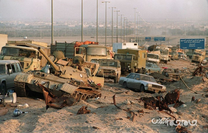 جاده ای برای قتل عام سربازان عراقی؛ بزرگراه مرگ+عکس