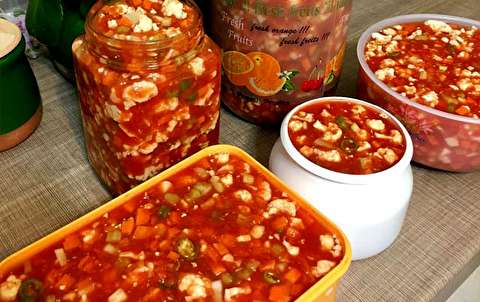 طرز تهیه ترشی سالاد فصل طرز تهیه ترشی سالاد فصل