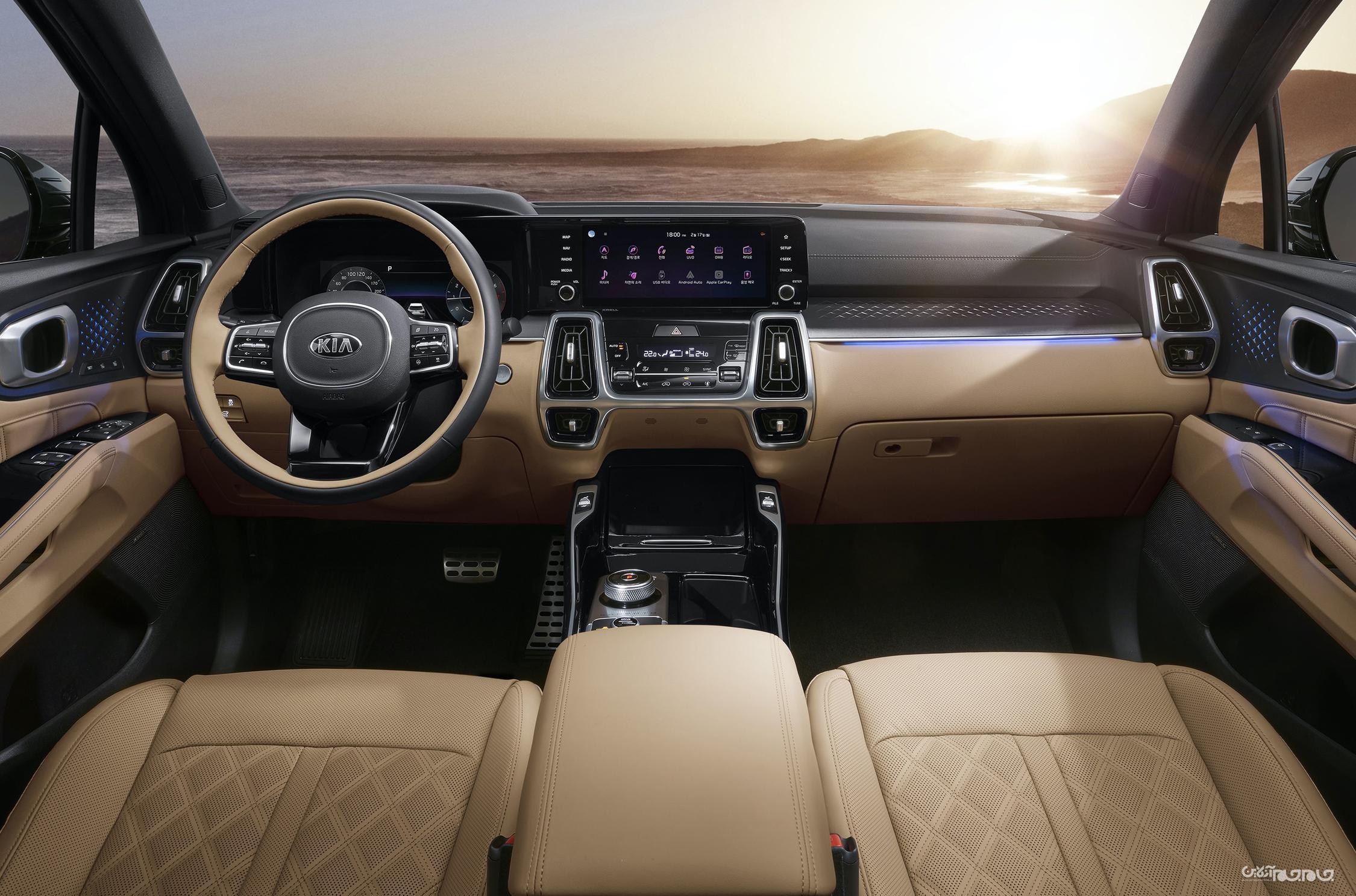 شرکت کیا به دلیل احتمال آتش گرفتن موتور کیا سورنتو 2021، اعلام فراخوان داد+عکس