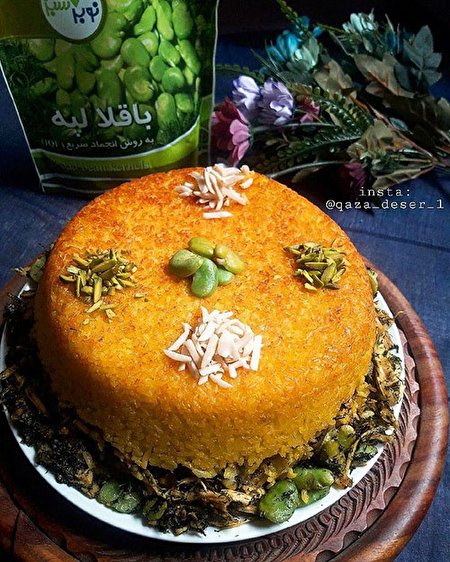 طرز تهیه ته چین باقالی پلو
