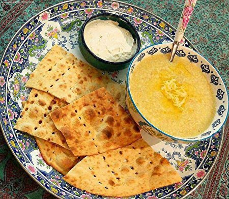 طرز تهیه آش کاچی همدان