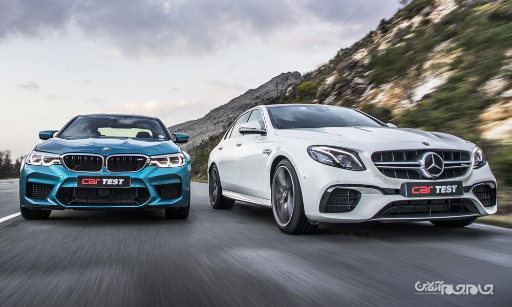 روابط دوستانه بی ام و و مرسدس بنز در کنار رقابت+عکس