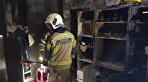 نجات ۳۵ نفر از آتش سوزی مجتمع مسکونی ۱۱ طبقه در شهرک غرب