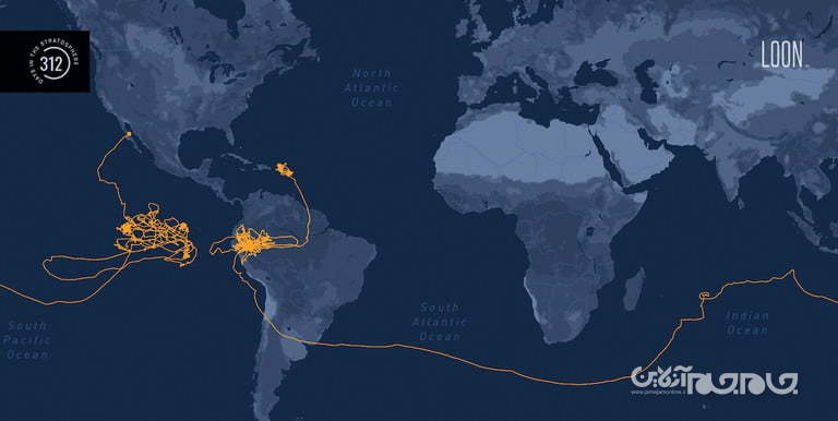 بالن اینترنت رسان آلفابت چگونه به رکورد ۳۱۲ روز پرواز بی‌وقفه دست یافت؟+عکس