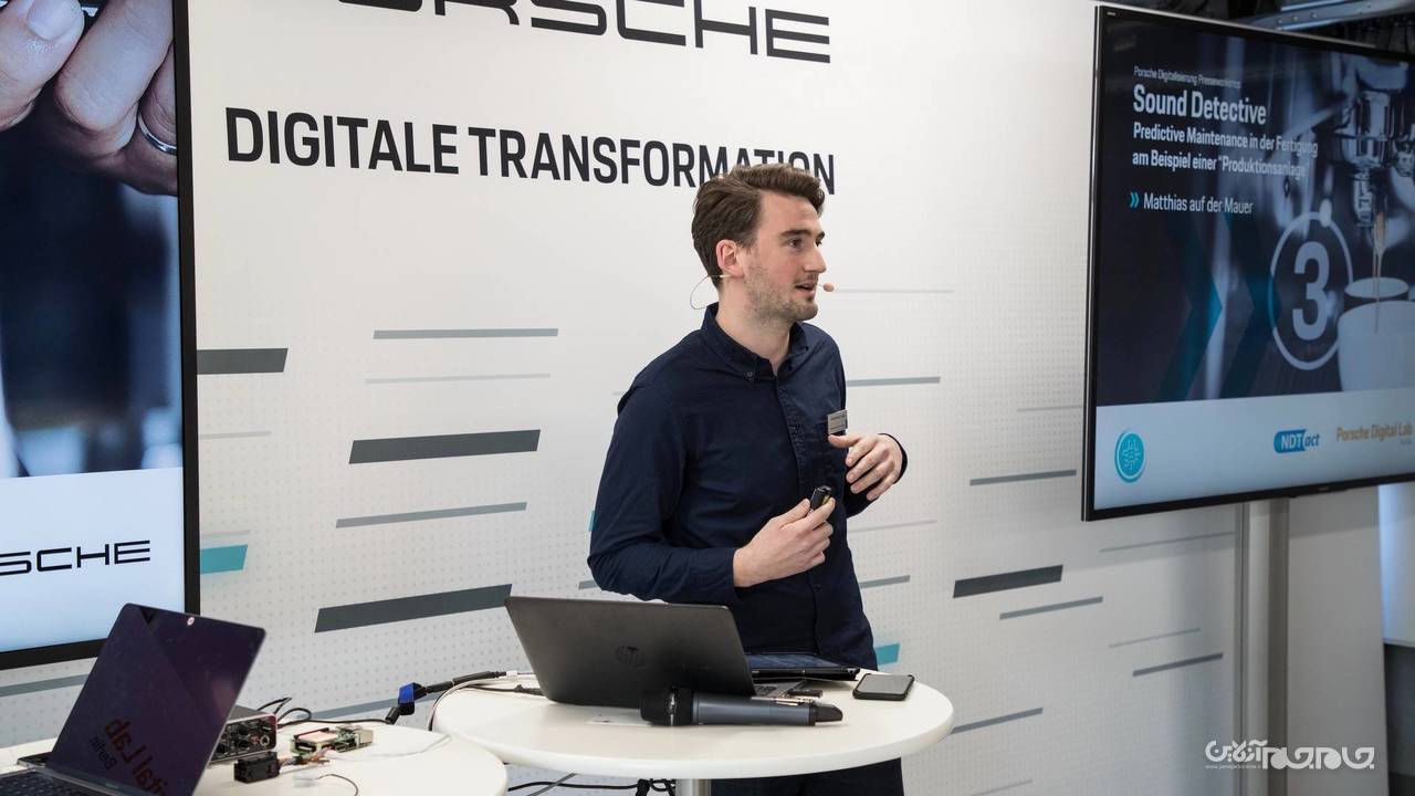 پورشه از هوش مصنوعی برای تشخیص صداهای مزاحم و اضافی استفاده خواهدکرد+عکس