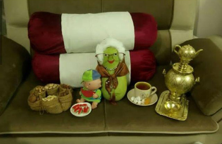 تزیین سفره شب یلدا 99