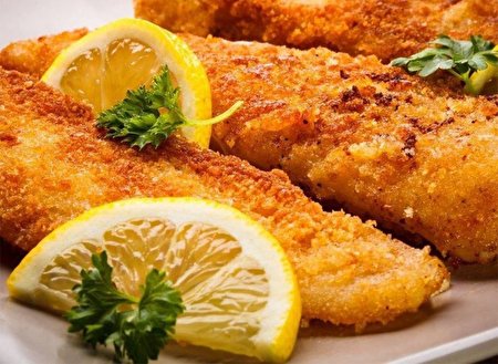 طرز تهیه ماهی سوخاری با پنیر پارمیزان