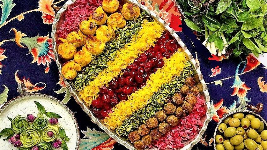 طرز تهیه ی آلبالو پلو با گوشت چرخ کرده