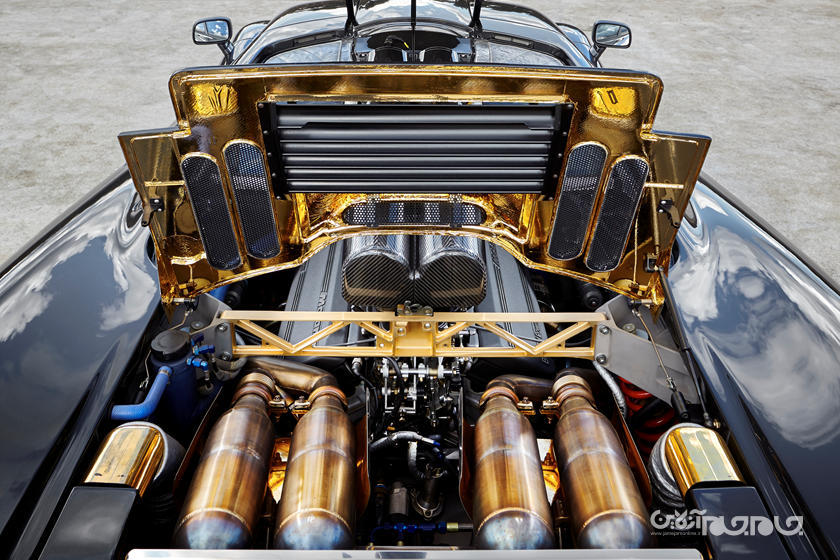 استفاده از بزرگترین قطعه طلا در صنعت خودروسازی توسط گوردون موری T50