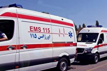 واژگونی مینیبوس در جاده قوچان ۱۹ مصدوم داشت