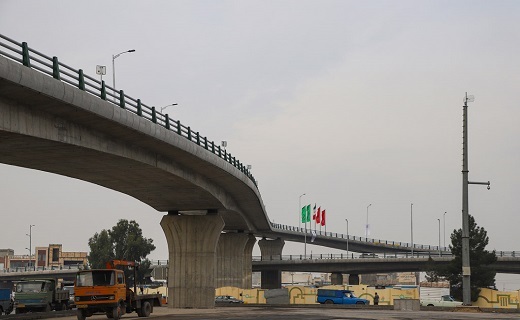 تقاطع غیرهمسطح ولی عصر (عج)قم در یک قدمی بهره‌برداری +تصاویر