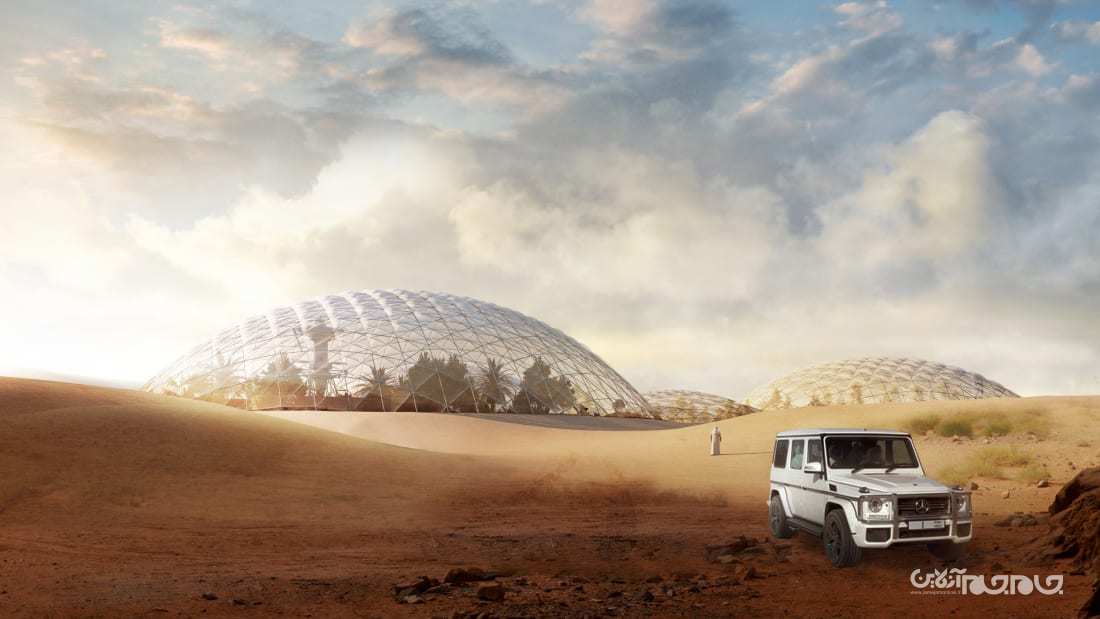 شهر مریخی دبی؛ پروژه جاه طلبانه امارات برای سکونت در مریخ در ۱۰۰ سال آینده+عکس