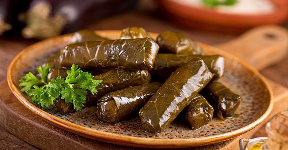 طرز تهیه دلمه برگ مو