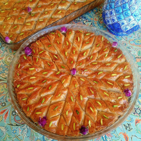 طرز تهیه باقلوا