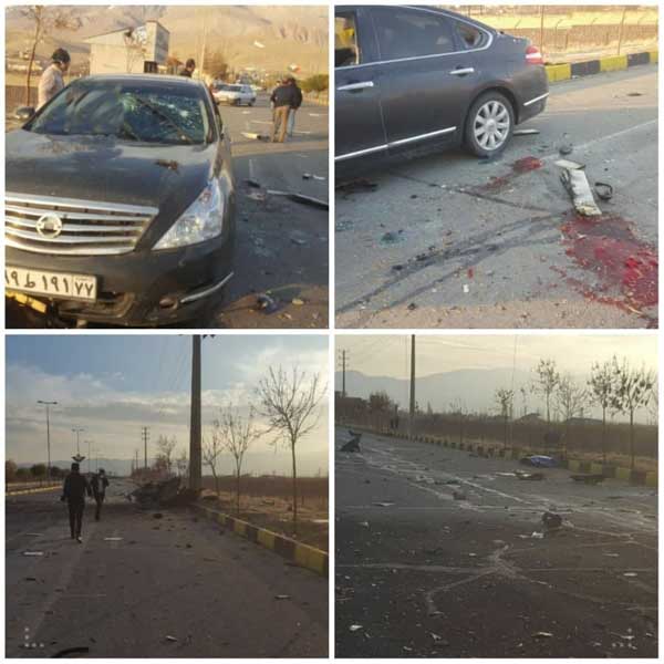 دانشمند هستهای کشورمان ترور شد (+عکس) دانشمند هستهای کشورمان ترور شد (+عکس)