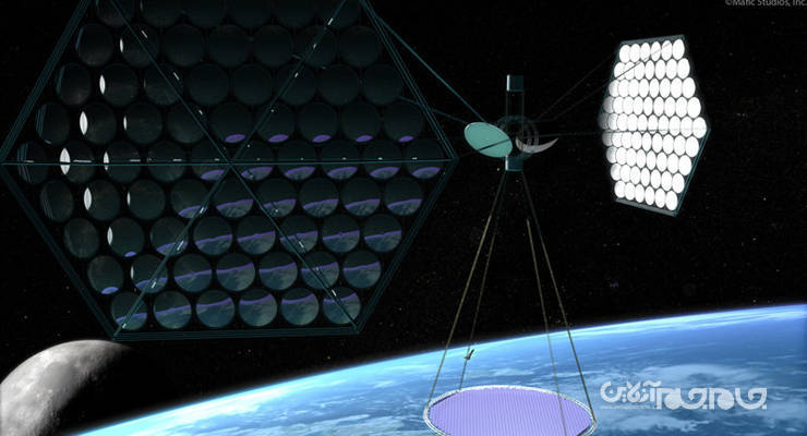 نیروگاه‌های خورشیدی فضایی: منبع تولید انرژی آینده+عکس