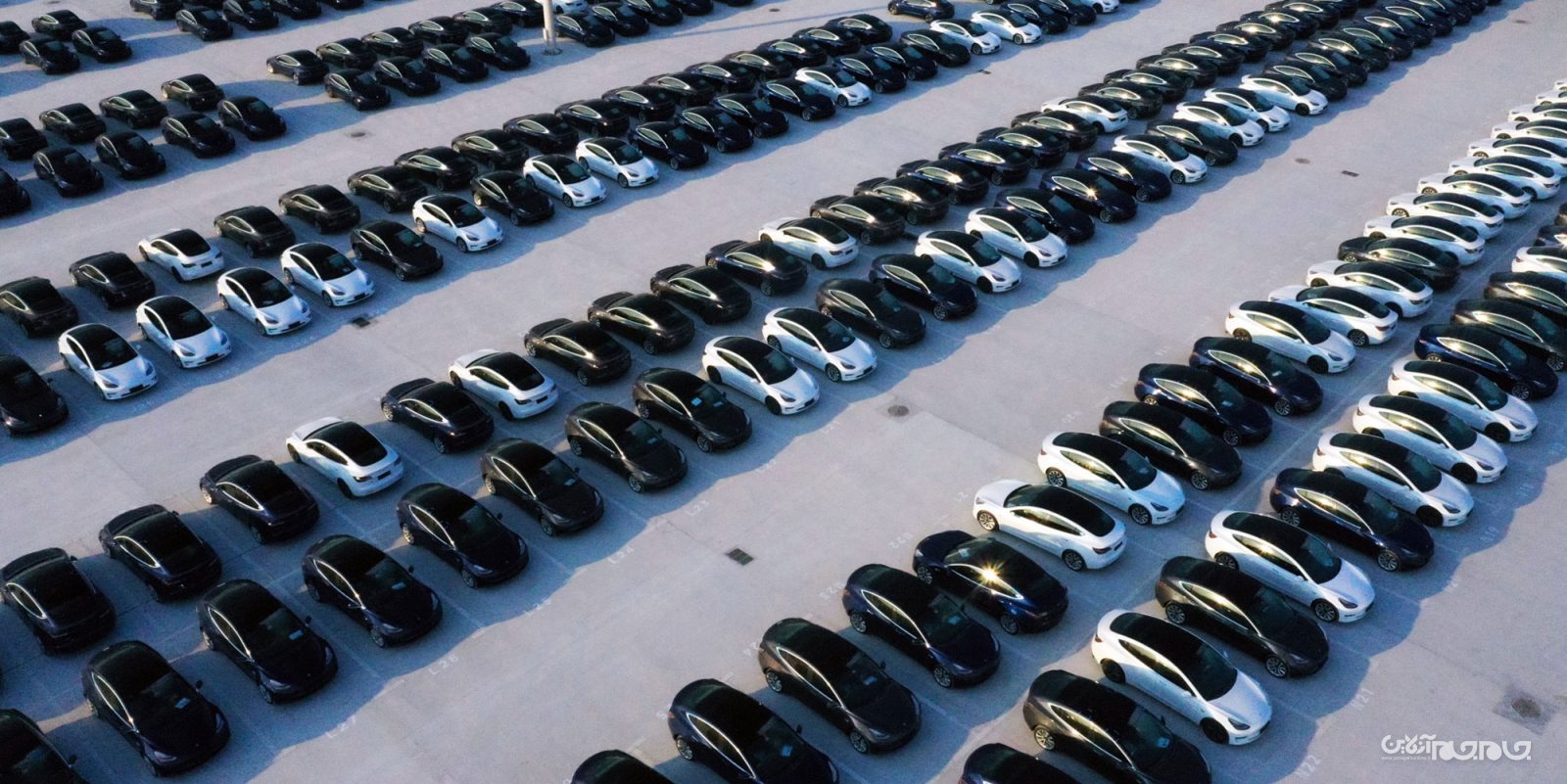 رسیدن اولین سری از خودروهای تسلا به اروپا+عکس