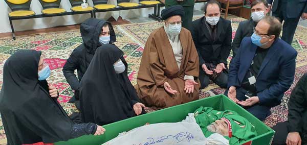 دیدار رئیس قوه قضاییه با خانواده شهید فخری زاده (+عکس)