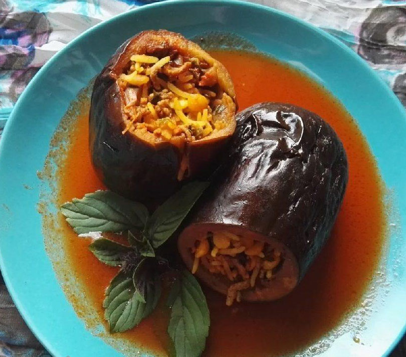 طرز تهیه دلمه فلفل و بادمجان خوشمزه