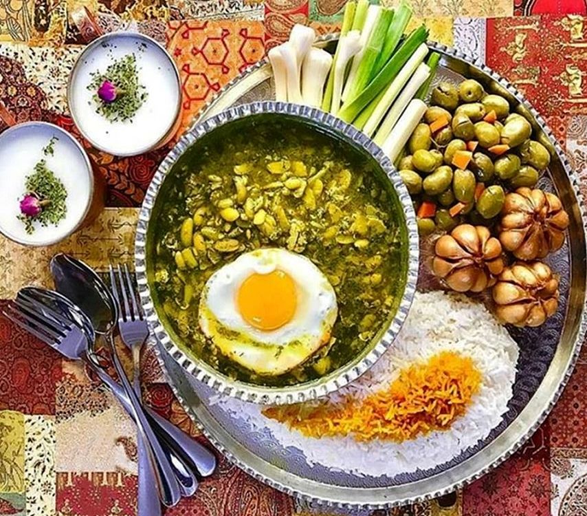 طرز تهیه خورشت باقلا قاتق مرحله به مرحله