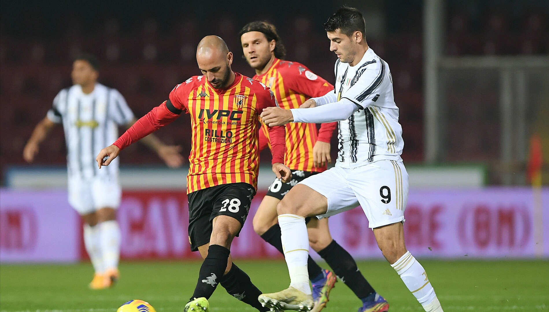 توقف یوونتوس مقابل بنونتو در نبود رونالدو