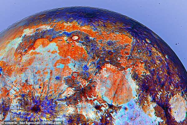 نمایی جدید و بی سابقه از ماه (تصاویر) نمایی جدید و بی سابقه از ماه (تصاویر)