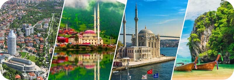 مقایسه قیمت تورهای داخلی و خارجی