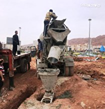 اجرای فونداسیون 5 شمع پل پاسداران به کوی ولی عصر ( عج )