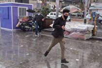 رگبار و وزش باد شدید در اکثر نقاط ایران
