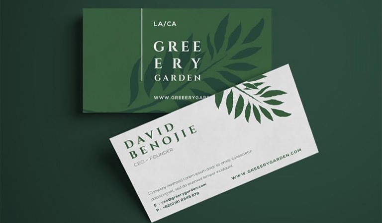 نحوه طراحی کارت ویزیت