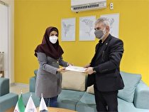 عقد تفاهم نامه همکاری اداره بنادر و دریانوردی غرب هرمزگان و پژوهشکده زیست فناوری و بوم شناسی خلیج فارس