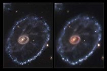 ابرنواختری جدید در کهکشان عجیب «چرخ‌ گاری» کشف شد