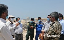 بازدید مدیرکل شیلات هرمزگان  از  سرد خانه 250 تنی شیلات درتنب بزرگ