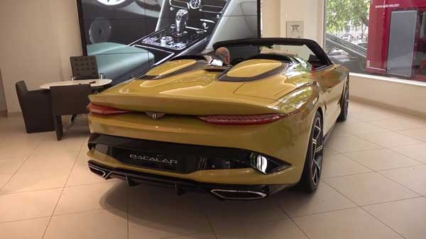 خودنمایی بنتلی «بکلار» در لندن (+عکس)