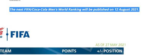 اقدام عجیب فیفا در حمایت از عربستان و امارات / «رنکینگ» خلق‌الساعه