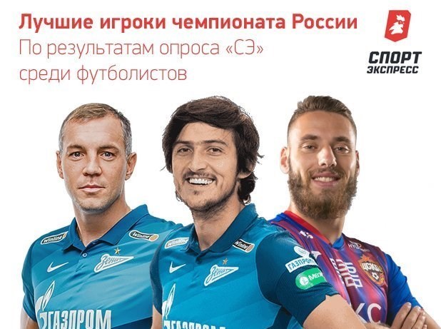 سردار آزمون بهترین بازیکن لیگ برتر روسیه از نگاه بازیکنان سردار آزمون بهترین بازیکن لیگ برتر روسیه از نگاه بازیکنان