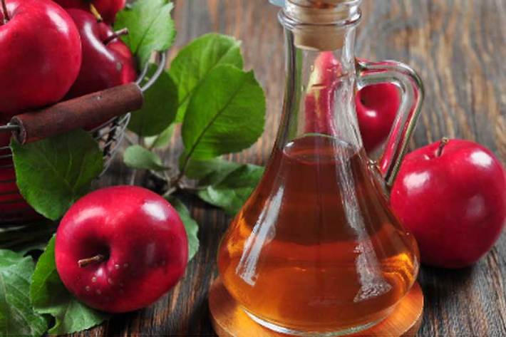 افزودن فقط چند قاشق چایخوری سرکه سیب به رژیم غذایی می‌تواند در کاهش وزن مؤثر باشد.