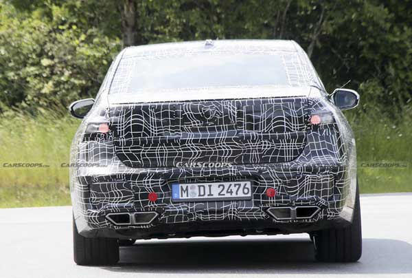 تصاویر جاسوسی از کابین ب‌ام‌و سری ۷ جدید