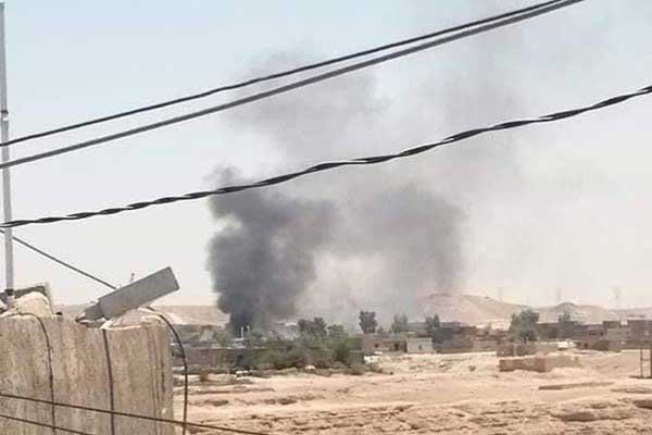 حمله گسترده موشکی به پایگاه عین الاسد (+ تصاویر) حمله گسترده موشکی به پایگاه عین الاسد (+ تصاویر)