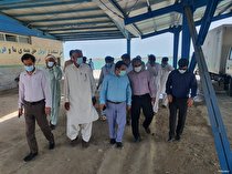 بازدید  مدیر کل شیلات هرمزگان از برخی مراکز تخلیه صید و صیدگاه شرق جاسک